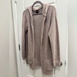 Madison Lilly blush pink sweater cardigan